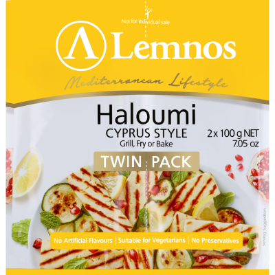 Lemnos Cyprus Style Haloumi Twin Pack 2 x 100g