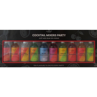 The Gourmet Gift Company Cocktail Mixers Party Set 10pk