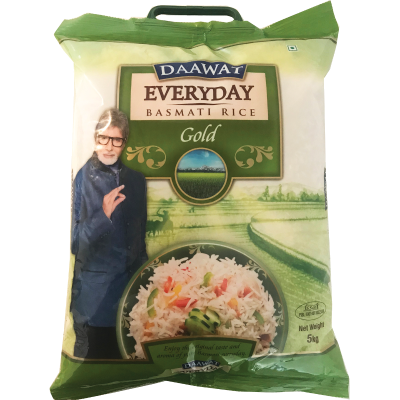 Dawaat Gold Everyday Basmati Rice 5kg