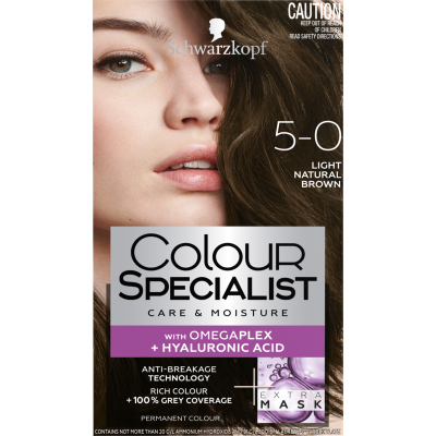 Schwarzkopf Colour Specialist Light Natural Brown 5-0 Hair Colour 1ea