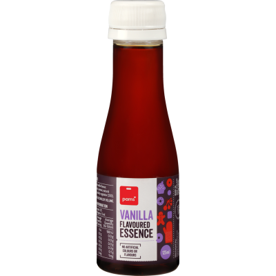 Pams Vanilla Flavoured Essence 125ml