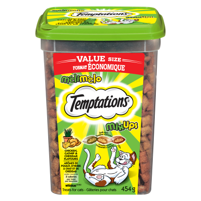 Temptations Chicken & Cheese & Cereal Pet Food 454g