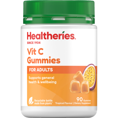 Healtheries For Adults Tropical Flavour Multi Gummies 90pk