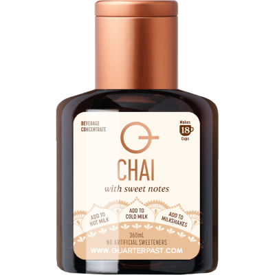 Quarterpast Chai Syrup 360ml