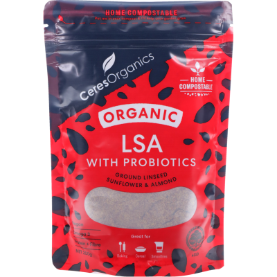 Ceres Organics Organic LSA With Probiotics 200g