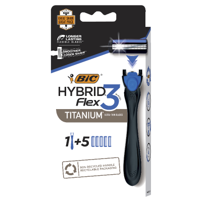 Bic Flex 3 Hybrid Disposable Shaver 5pk