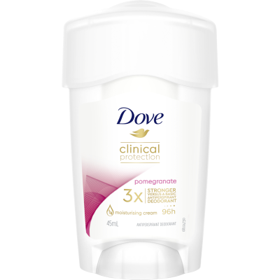 Dove Clinical Protection Pomegranate 96Hr Antiperspirant Deodorant 45ml