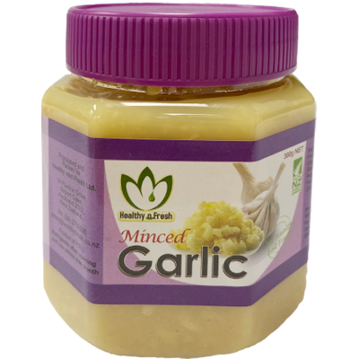 Healthy n Fresh Minced Garlic. 380g