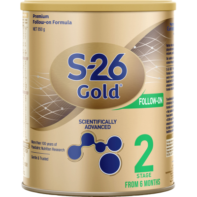 S-26 Gold 2 Follow On Stage 2 Premium Follow On Formula Can 850g