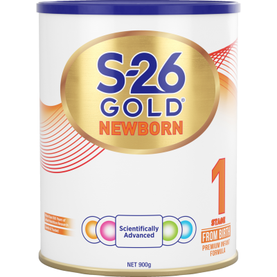 S-26 Gold Newborn 1 From Birth Premium Infant Formula 900g