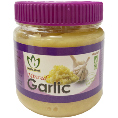 Healthy n Fresh Minced Garlic. 185g