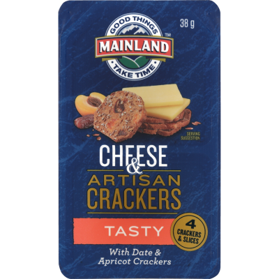 Mainland Tasty Cheese & Artisan Crackers 38g