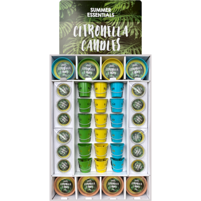 Summer Essentials Citronella Candle Large Assorted ea