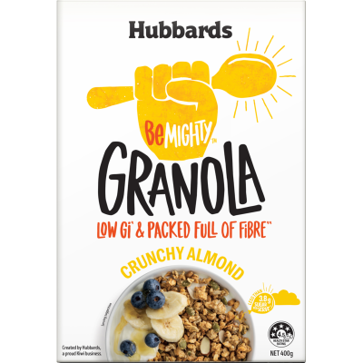 Hubbards Crunchy Almond Bemighty Granola 400g