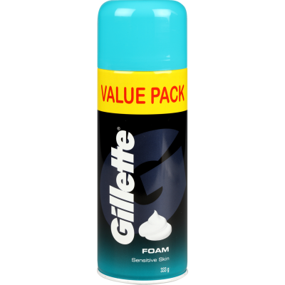 Gillette Sensitive Shave Foam 333g