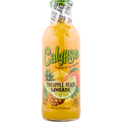 Calypso Pineapple Peach Limeade 473ml