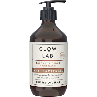 Glow Lab Coconut & Cedar Anti-Bacterial Hand Wash 300ml