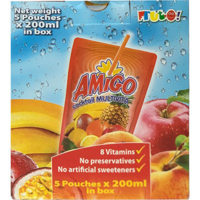 Amigo Fruto MultiVita Drink 5pk