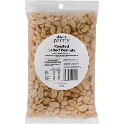 Roasted Salted Peanuts 500g