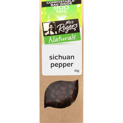 Mrs Rogers Naturals Eco Sichuan Pepper 10g