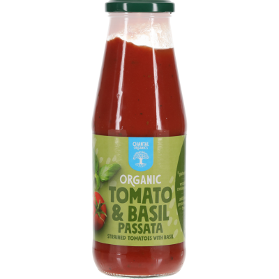 Chantal Organics Organic Tomato & Basil Passata 680g