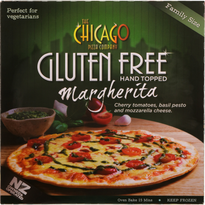 Chicago Gluten Free Margherita Pizza 345g