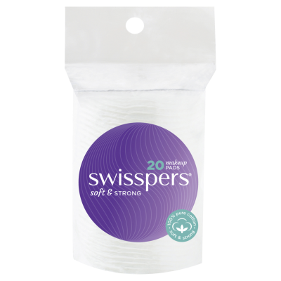 Swisspers Makeup Pads 20pk