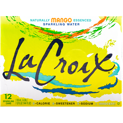 La Croix Mango Essenced Sparkling Water 12pk