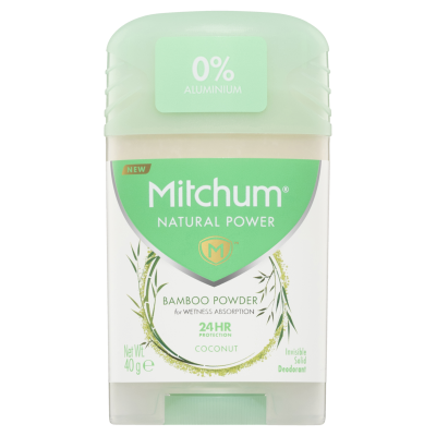 Mitchum Coconut 24hr Bamboo Powder Deodorant 40g