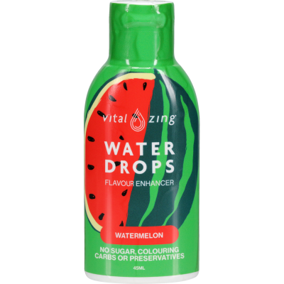 Vital Zing Water Drops Watermelon Flavour Enhancer 45ml