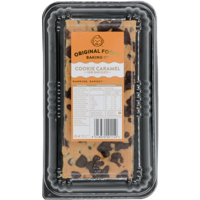 Original Foods Baking Co Cookie Caramel Slice 1pk