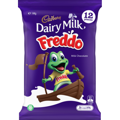 Cadbury Dairy Milk Freddo Milk Chocolate Sharepack 12pk