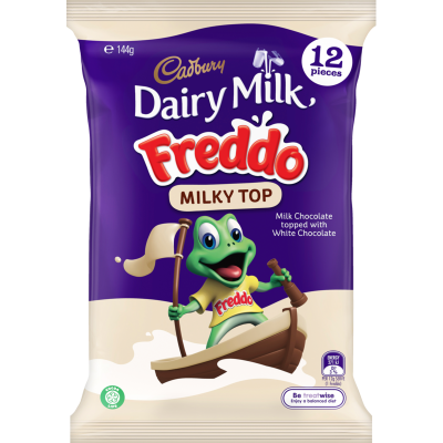 Cadbury Dairy Milk Milky Top Freddo Sharepack 144g