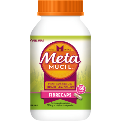 Metamucil Fibrecaps Dietary Supplement Capsules 160pk