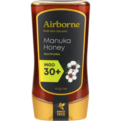 Airborne Multifloral Manuka Honey MGO 30+ 500g