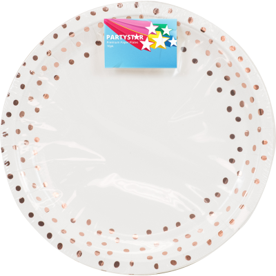 Korbond Partystar Premium Paper Plates ea
