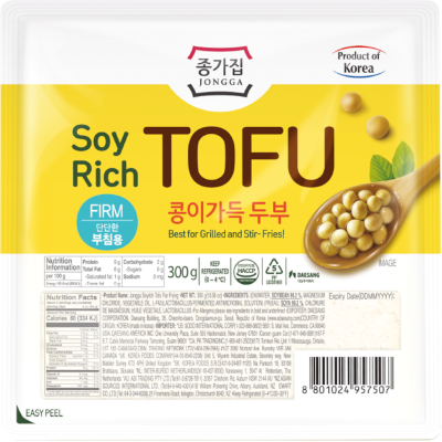 Daesang Soy Rich Firm Tofu Tub 300g