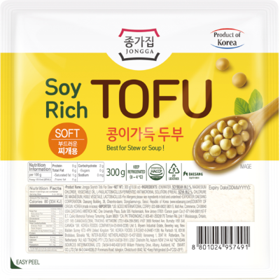 Daesang Soy Rich Soft Tofu Tub 300g