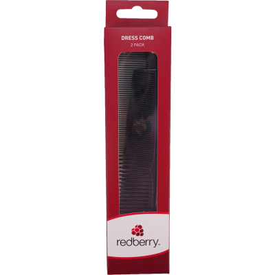 Korbond Redberry Dress Comb 2pk