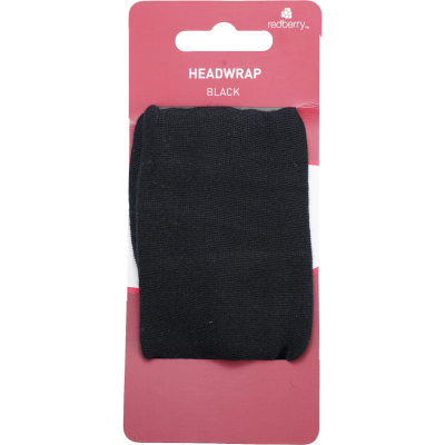 Korbond Redberry Headwrap Black 1ea