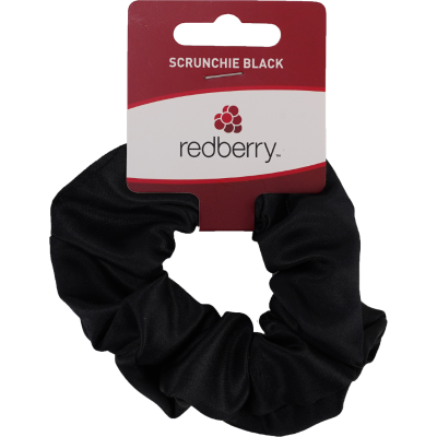 Korbond Redberry Scrunchie Black 1ea