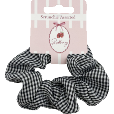 Korbond Redberry Scrunchie Assorted 1pk