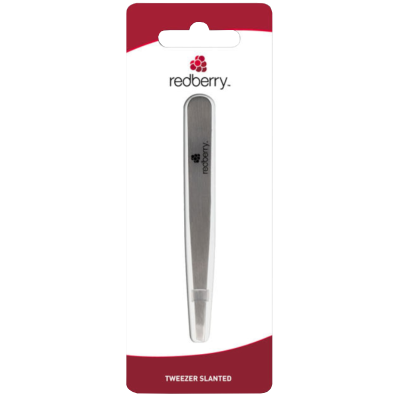 Korbond Redberry Tweezer Slanted 1ea