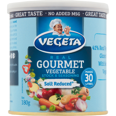 Vegeta Salt Reduced Real Gourmet Vegetable Stock & Seasoning 180g