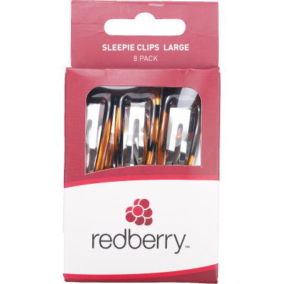 Korbond Redberry Sleepie Clips Large 8pk