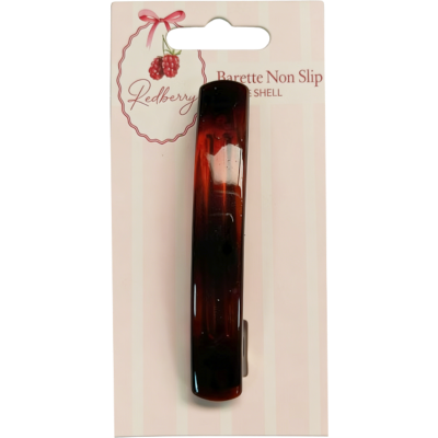 Korbond Redberry Non Slip Tortiseshell Barette 1pk