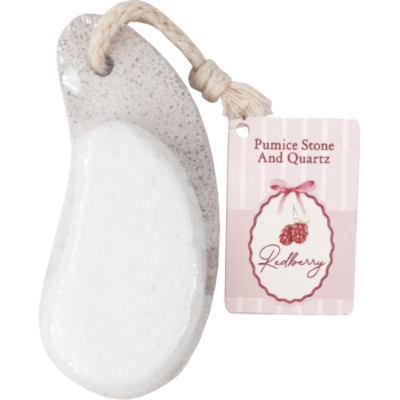 Korbond Redberry Pumice Stone And Quartz Nail Care 1pk