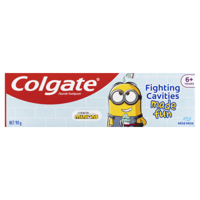 Colgate Kids Minions Mild Mint Gel Toothpaste 6+ Years 90g