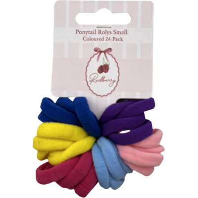 Korbond Redberry Ponytail Coloured Hair Rolys Small 24pk
