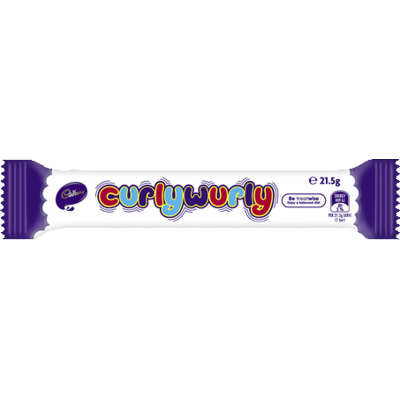 Cadbury Curlywurly Chocolate Bar 21.5g